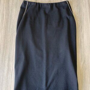 Donna Karen NY Black Pencil Skirt